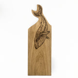 Selbrae House Whale Framed Oak Serving Board - Medium