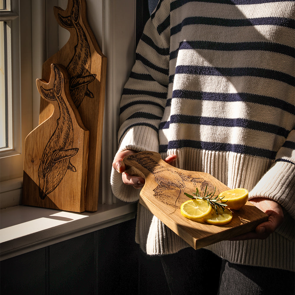 Selbrae House Lobster Framed Oak Serving Board - Small