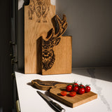 Selbrae House Pheasant Framed Oak Serving Board - Small