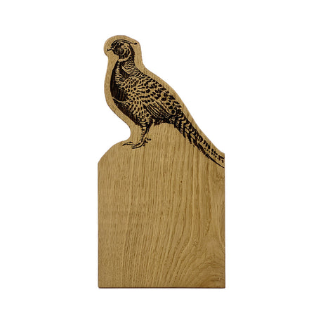 Selbrae House Pheasant Framed Oak Serving Board - Small