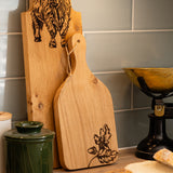 Autumn Acorns Oak Hanging Paddle - Small