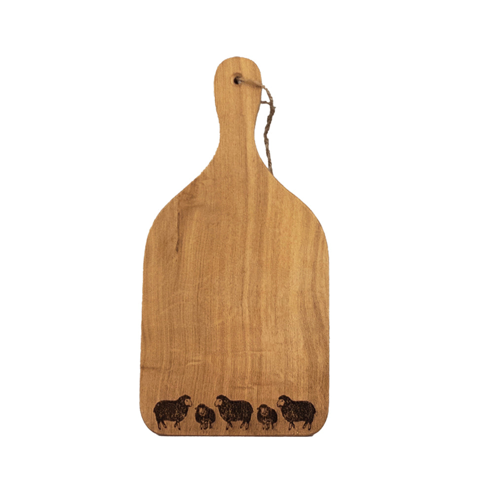 Selbrae House Sheep Oak Hanging Paddle - Small