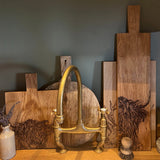 Highland Cow Oak Paddle - Medium