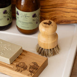 Selbrae House Autumn Acorns Bamboo Pot Brush