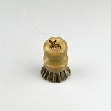Selbrae House Hare Side Profile Bamboo Pot Brush