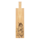 Selbrae House Horse Portrait Oak Paddle - Long
