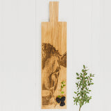 Selbrae House Jersey Cow Oak Paddle - Long