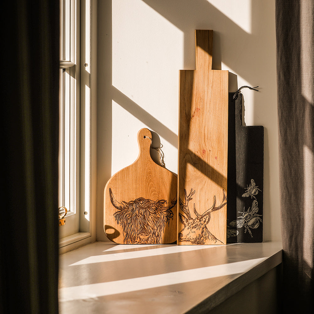 Premium Stag Oak Paddle - Long