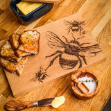 Bee Oak Oak Serving & Cheese Board