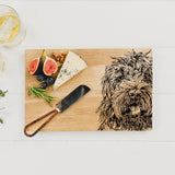 Cockapoo Oak Serving & Cheese Board