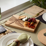 Selbrae House Dragonfly Oak Serving Cheese Board