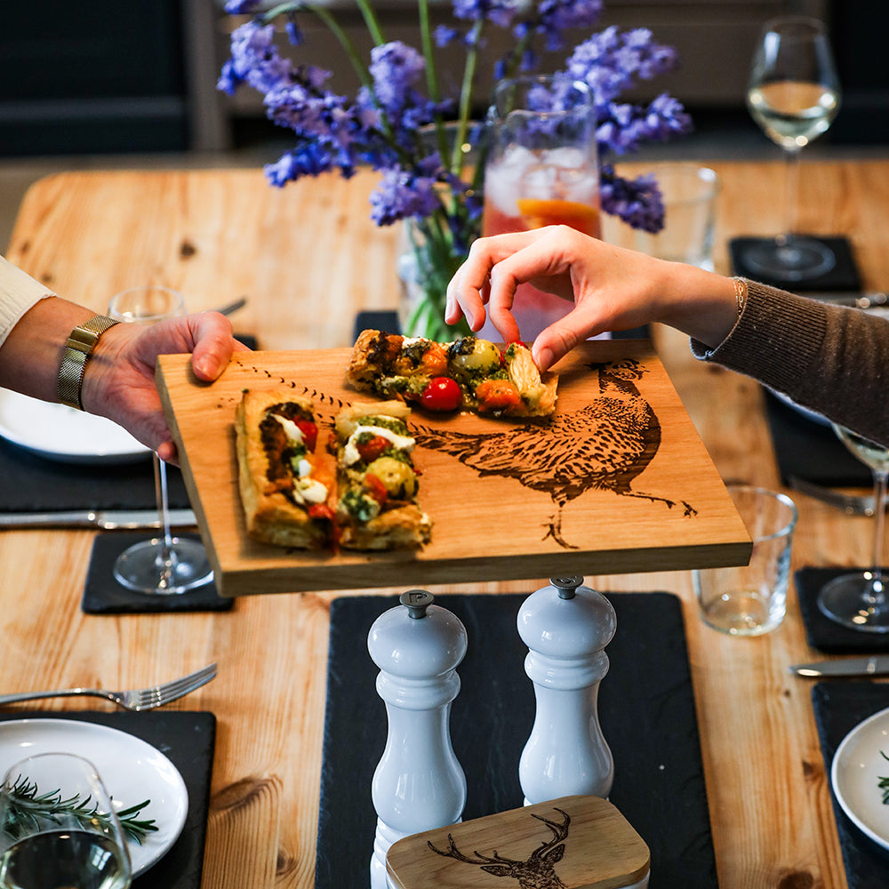 Selbrae House Pheasant Oak Serving & Cheese Board