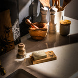 Bee Oak Soap Dish & Soap Set