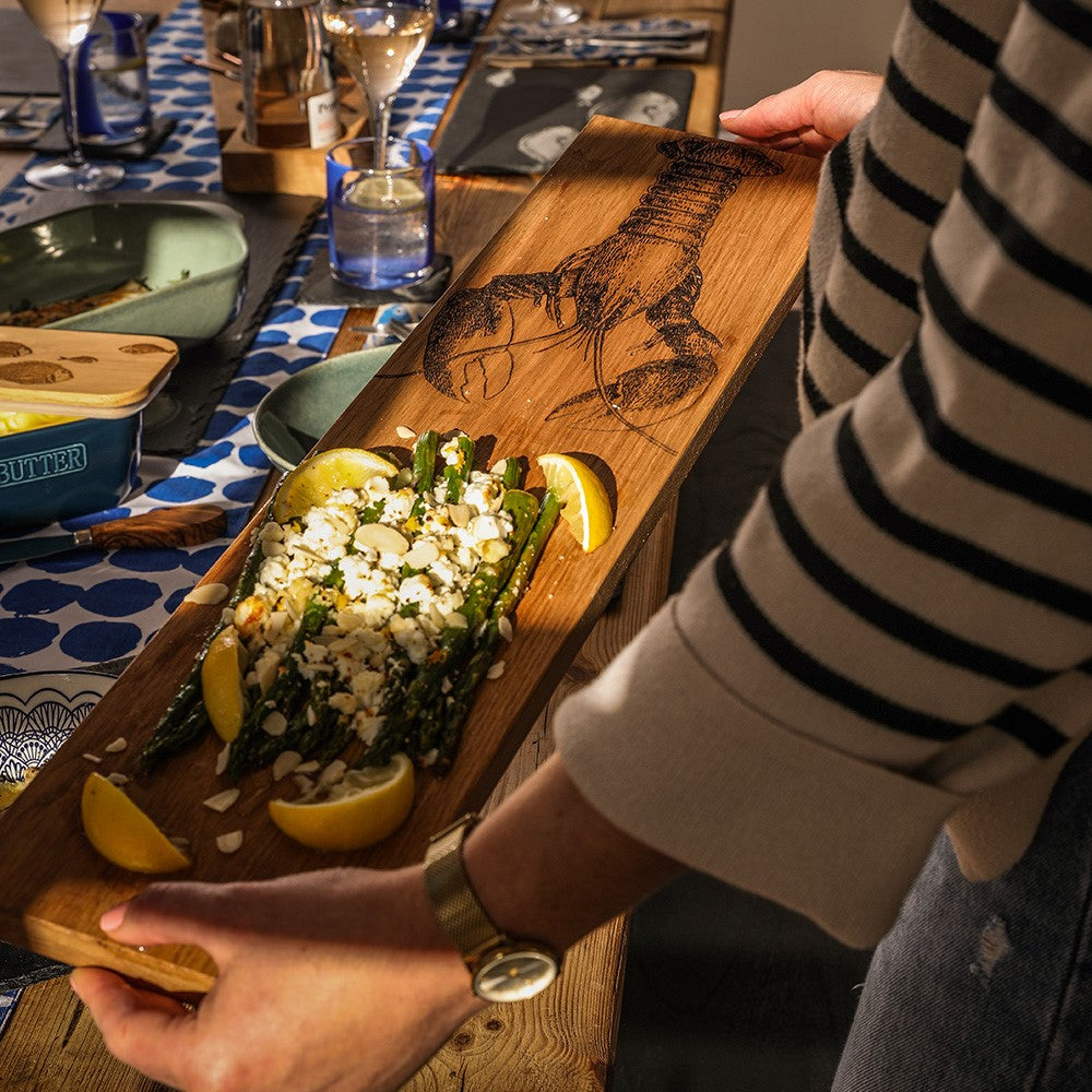 Selbrae House Lobster Oak Serving Platter