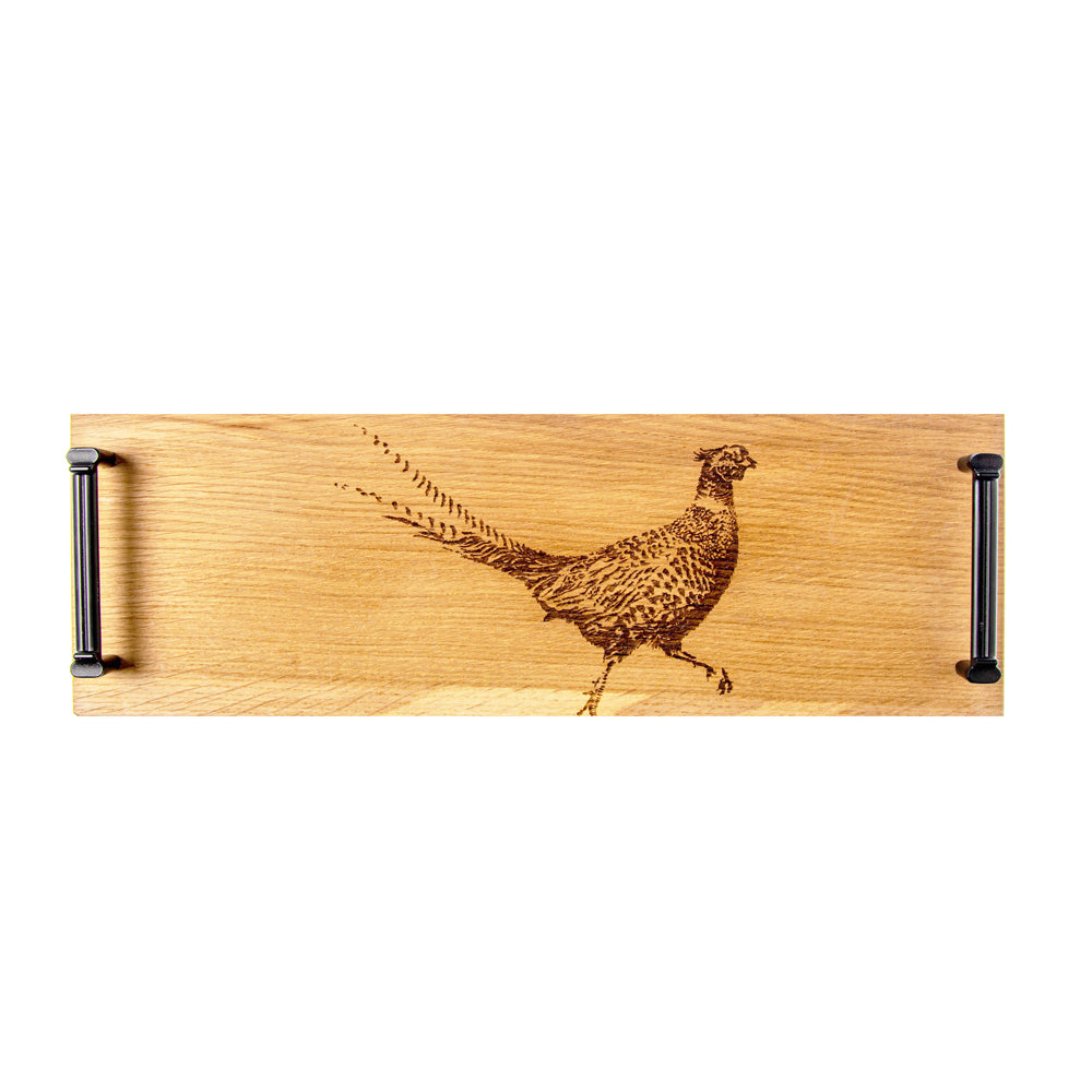 Selbrae House Pheasant Oak Serving Tray
