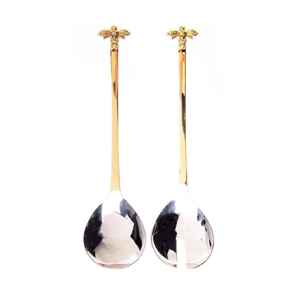 Bee Salad Server Set by Selbrae House
