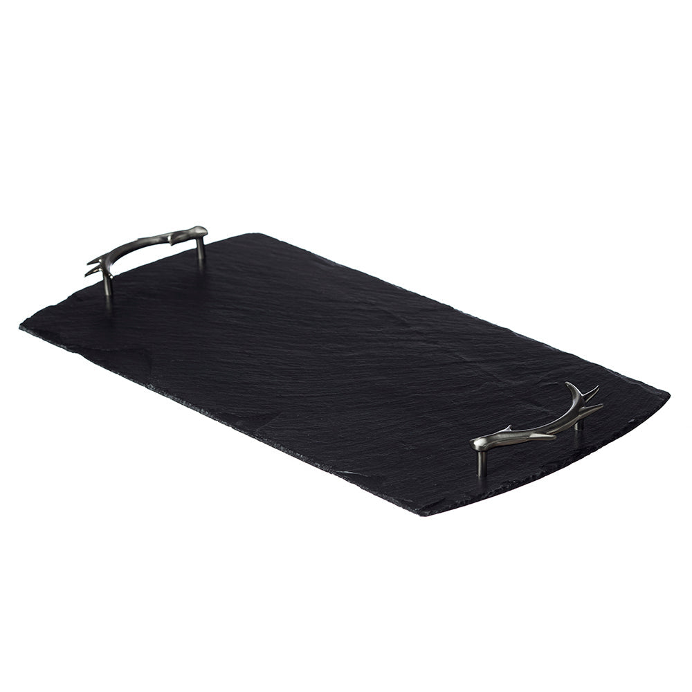 Selbrae House Antler Slate Serving Tray - Large