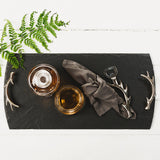 Selbrae House Antler Slate Serving Tray - Large