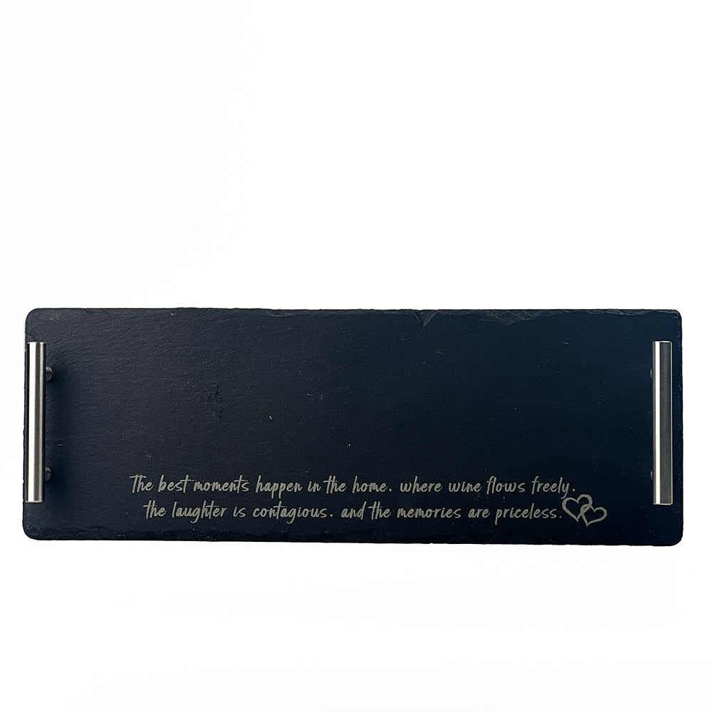 Selbrae House The Best Moments Slate Serving Tray - Small