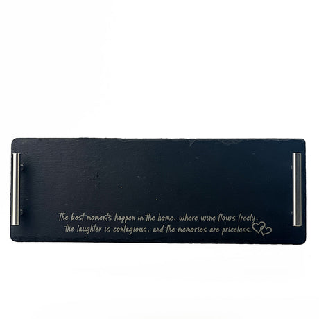 Selbrae House The Best Moments Slate Serving Tray - Small