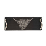 Highland Cow Slate Serving Tray - Small