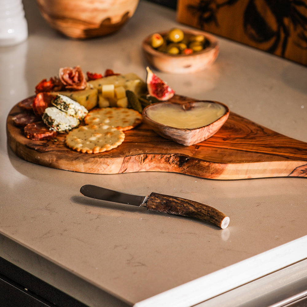 Selbrae House Genuine Red Antler Butter Knife