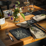 Hare Slate Place Mats - Set of 2