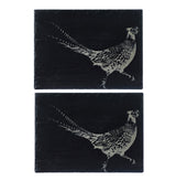 Selbrae House Pheasant Slate Place Mats - Set of 2