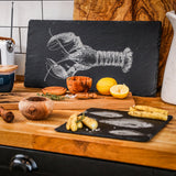 Selbrae House Lobster Slate Table Runner