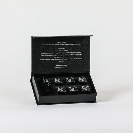 Stag Whisky Stones - Set of 6