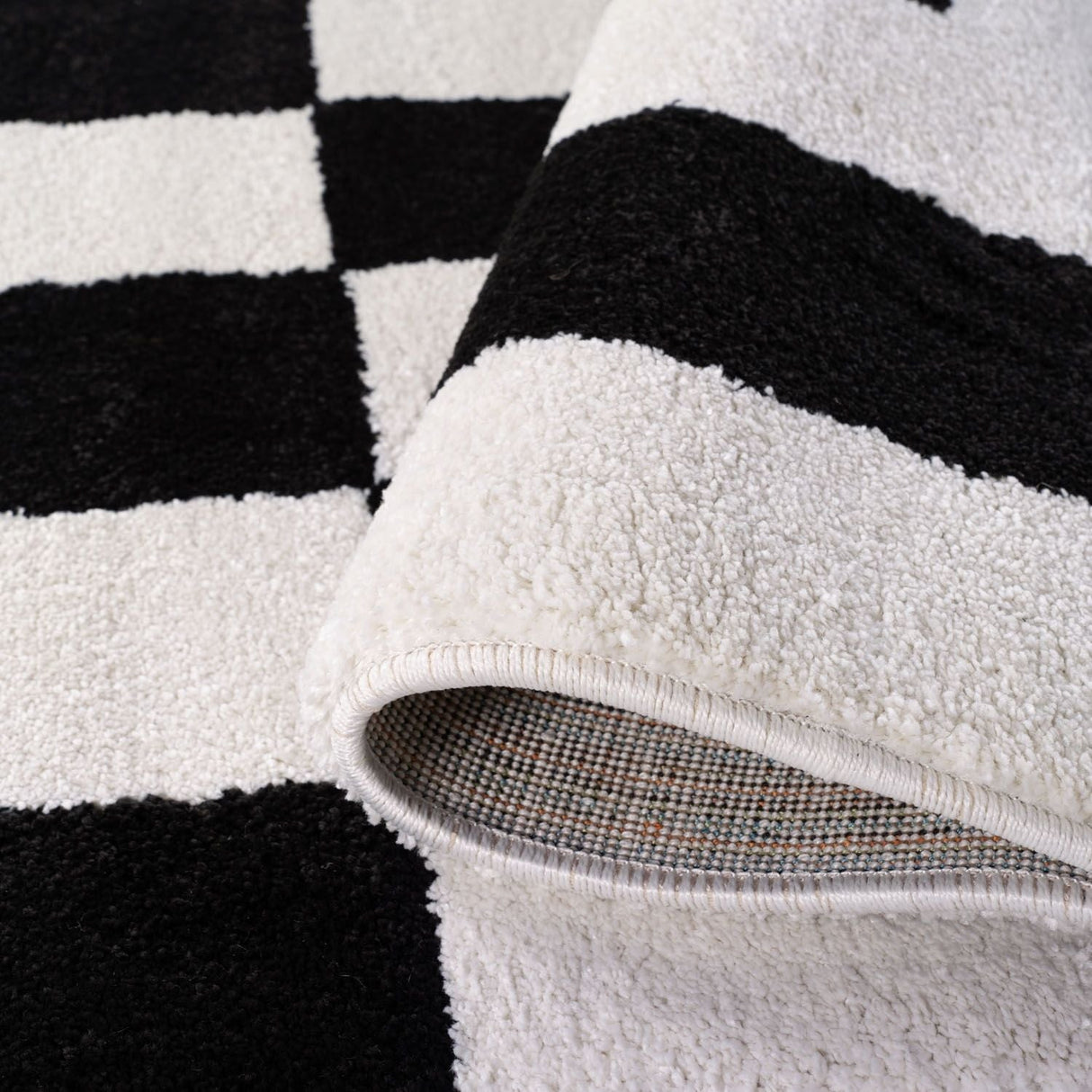 The Rugs Joli Geometric Black & White Rug