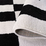 The Rugs Joli Geometric Black & White Rug