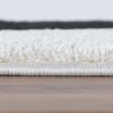 The Rugs Joli Geometric Black & White Rug