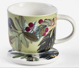 Kew Bloom Mug & Coaster Set - 350ml