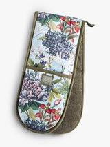 Kew Gardens Bee Floral Double Oven Glove
