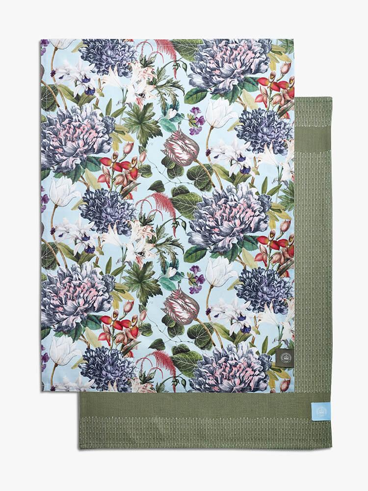 Kew Gardens Bee Floral Tea Towels - Set of 2