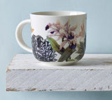 Kew Gardens Bee Floral White Mug