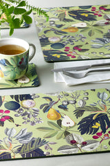 Kew Gardens Fruit And Floral Rectangle Placemat - Set of 4