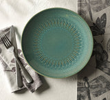 Kew Gardens Living Jewels Teal Dinner Plate