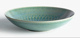 Kew Gardens Living Jewels Teal Pasta Bowl - 22cm