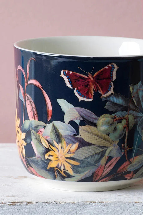 Kew Gardens Midnight Floral Mug - 290ml