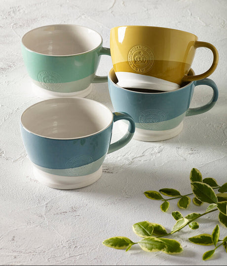 Kew Gardens Ochre Recycled Mug