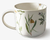 Kew Gardens Wild Floral White Mug