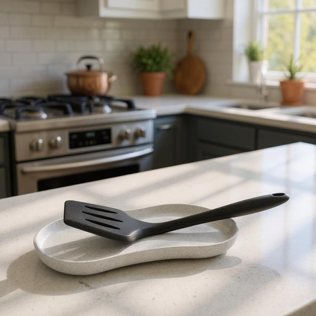 Filamora Studios Kitchen Utensil Tray Spoon Rest Countertop Organiser