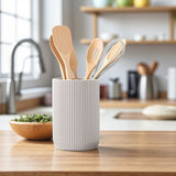Filamora Studios Modern Ribbed Kitchen Utensil Holder