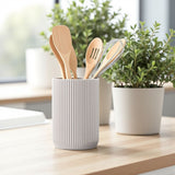 Filamora Studios Modern Ribbed Kitchen Utensil Holder