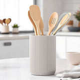Filamora Studios Modern Ribbed Kitchen Utensil Holder
