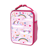 ION8 Kids Lunch Bag, Insulated, Unicorn Rainbows, Medium