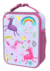 ION8 Kids Lunch Bag, Insulated, Unicorns, Medium