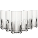 Glassware UK Whitley Highball Glasses 390ml - Set of 6